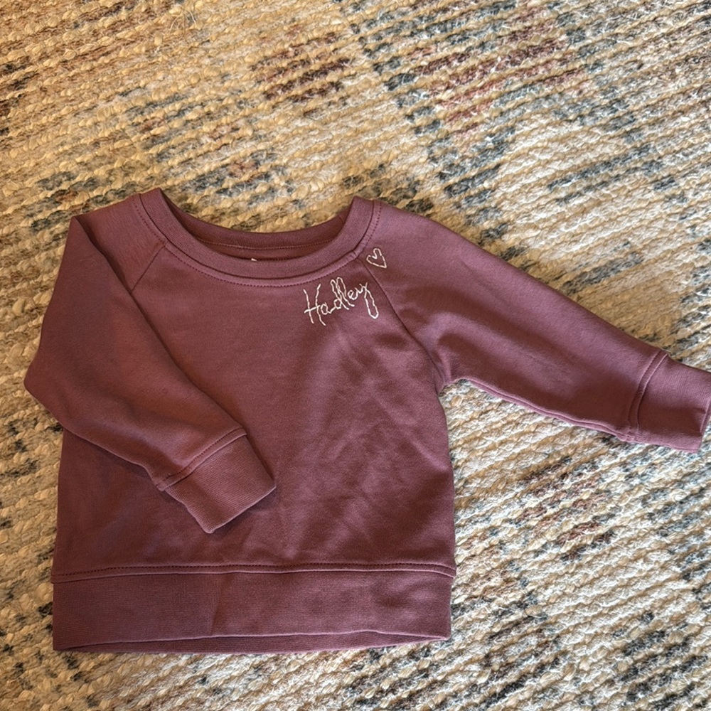 Hadley Embroidered Sweater mauve